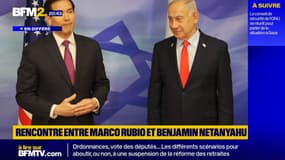 Rencontre entre Marco Rubio et Benjamin Netanyahu en Israël