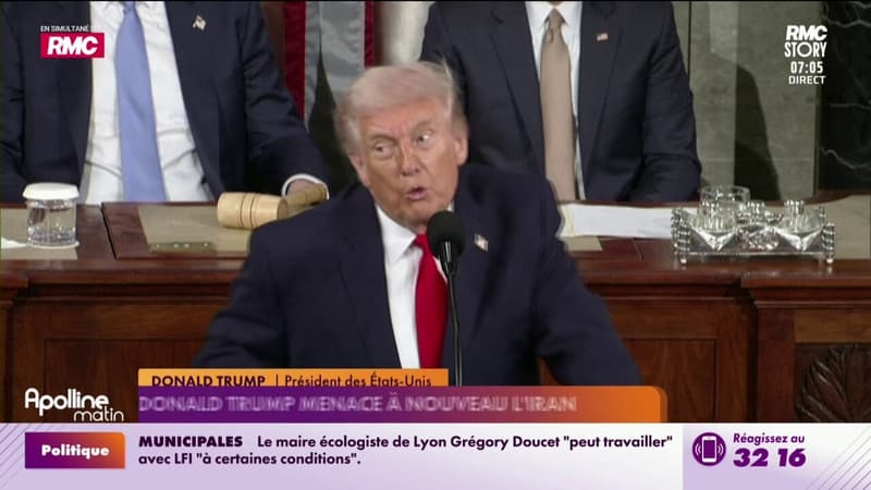 Donald Trump menace à nouveau l'Iran