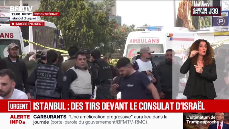 Trois personnes tuées dans une fusillade près du consulat israélien à Istanbul
