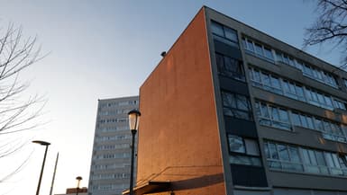 Des logements sociaux à Thiais (Val-de-Marne) le 21 janvier 2023