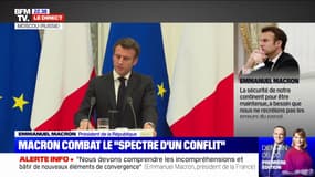 Emmanuel Macron: "Si nous ne discutons pas avec la Russie, est-ce que nous accroissons notre capacité collective à bâtir la paix ? Non"