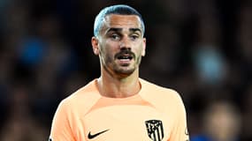Antoine Griezmann avec l'Atlético de Madrid, le 4 octobre 2022
