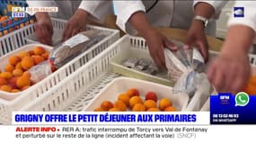 Grigny offre le petit déjeuner aux primaires