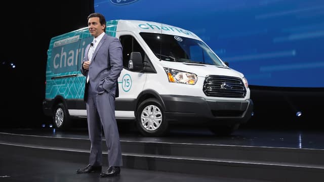 Mark Fields a été nommé PDG de Ford en 2014. (image d'illustration)