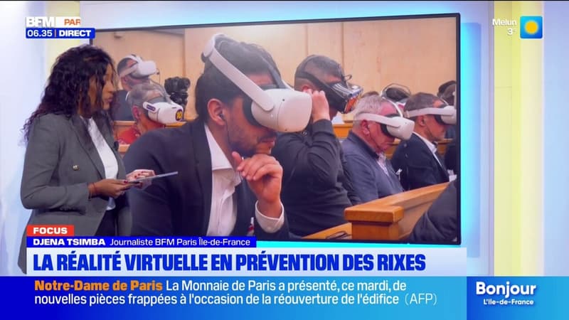 Île-de-France: la réalité virtuelle en prévention des rixes