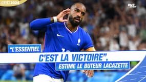 JO 2024 / Football (H) : “L’essentiel c’est la victoire”, estime le buteur Lacazette