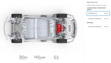 Le configurateur de la Model 3 est en ligne!