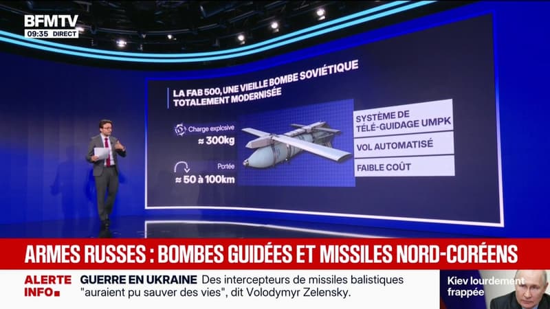 Guerre en Ukraine: FAB 500, KN-23...les missiles à la disposition de l'armée russe