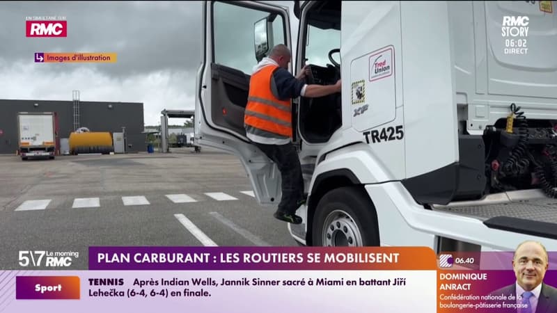 Plan carburant : les routiers se mobilisent