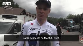 Le lapsus de Froome et son "équipier Richie Porte"