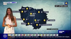 Météo: une chaleur écrasante ce jeudi en Ile-de-France avec de 33°C à Paris cet après-midi