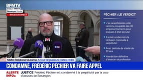 Frédéric Péchier condamné à la perpétuité: Maître Stéphane Giuranna, avocat de plusieurs parties civiles, évoque "un soulagement, une libération" et affirme que "la honte a changé de camp"