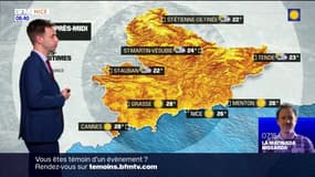 Météo Côte d'Azur: journée ensoleillée avec quelques orages dans les terres