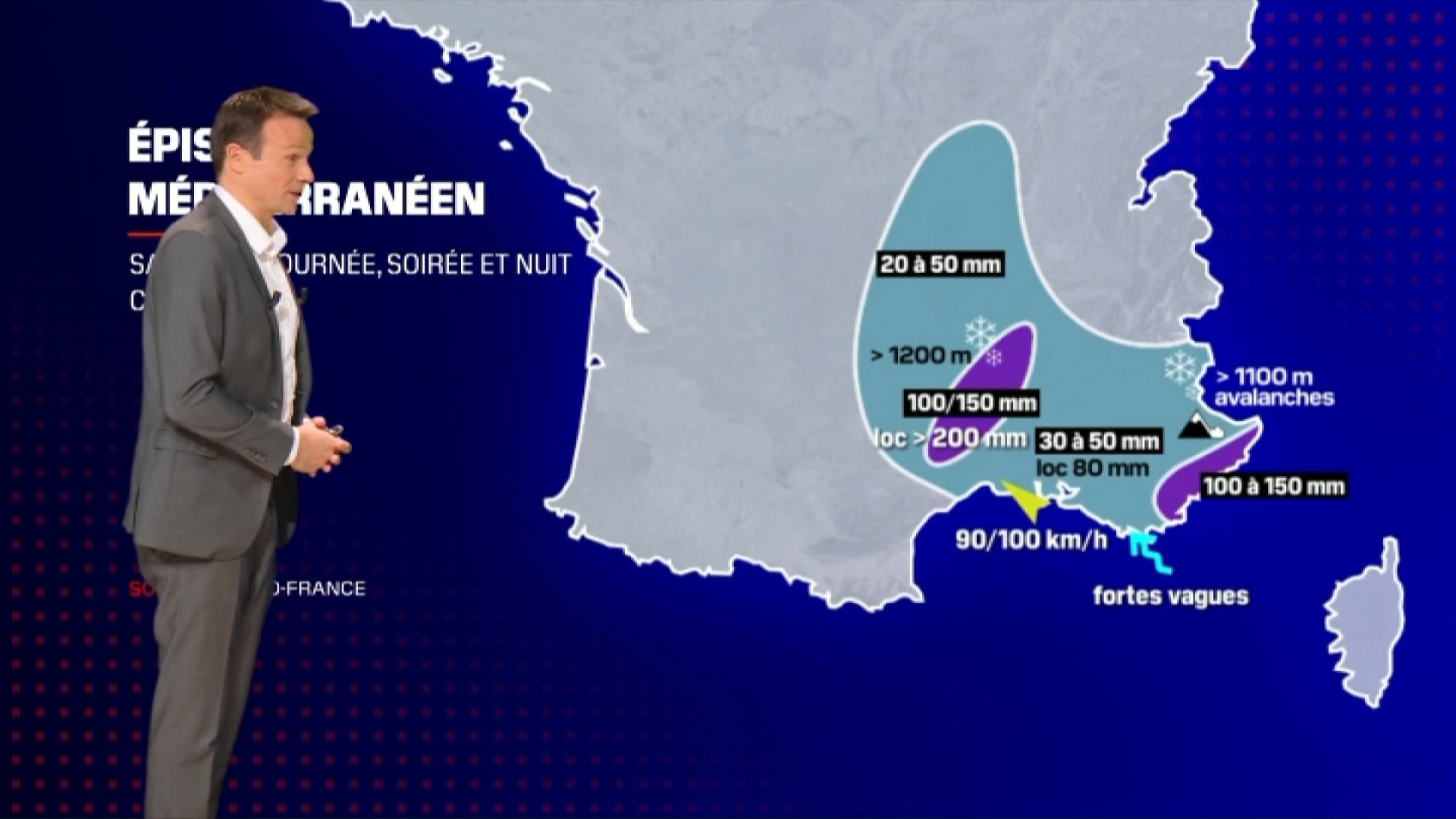 Les prévisions pour le samedi 9 mars 2024