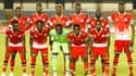 L'équipe du Kenya lors des qualifications pour la CAN en 2021.