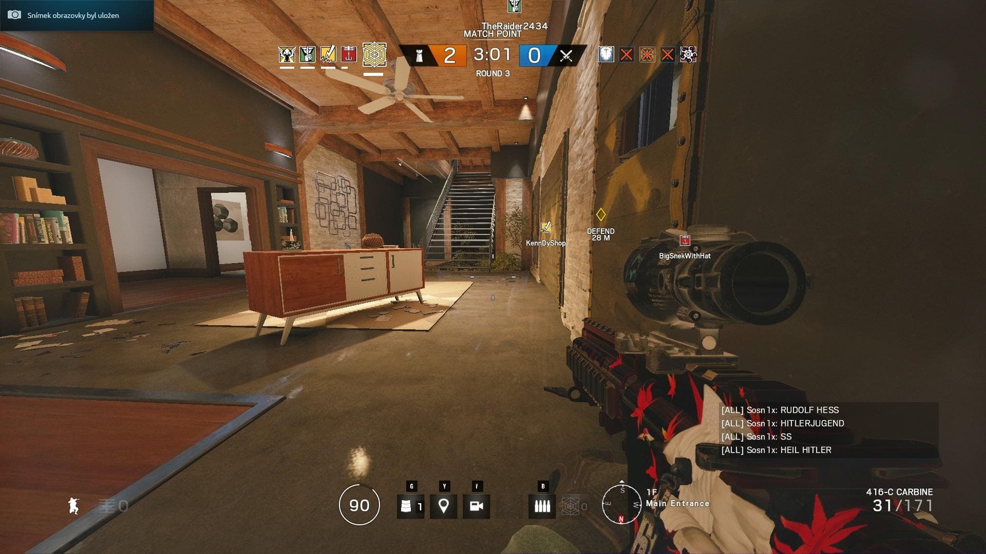 Dans "Rainbow Six Siege", le chat peut souvent déraper, mais les sanctions sont rapides.