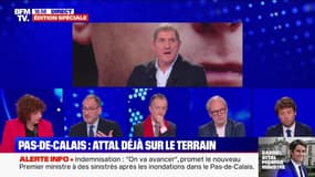 Pas-de-Calais : Attal déjà sur le terrain - 09/01