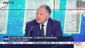 Jean-Michel Aulas (Olympique Lyonnais): La planète foot à l'arrêt - 10/03