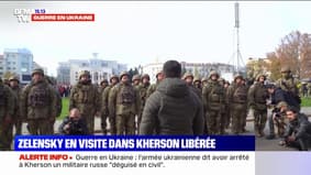 "Vous avez montré qu'il est impossible de tuer l'Ukraine": le message de Volodymyr Zelensky à son armée après la libération de Kherson 