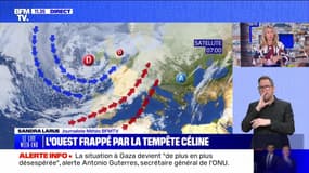 L'Ouest frappé par la tempête Céline - 29/10