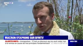 Retrouvez l'intégralité de l'interview exclusive d'Emmanuel Macron depuis Mayotte