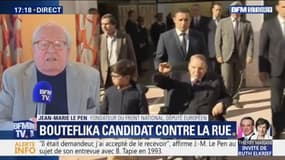 Jean-Marie Le Pen: "Bernard Tapie était demandeur, c'est moi qui ai accepté de le recevoir"