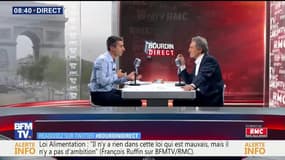 "Son ADN c'est la concurrence partout, mais la on veut réguler un petit peu, donc on se retrouve avec le cul entre deux chaises, avec des demi mesurettes"