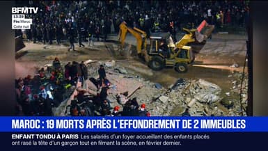 Deux immeubles se sont effondrés la nuit dernière dans la ville de Fès, au nord du Maroc, faisant au moins 22 victimes