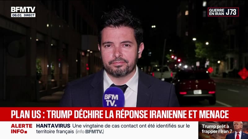 Guerre au Moyen-Orient: Donald Trump juge "totalement inacceptable" la réponse de l'Iran pour mettre fin au conflit