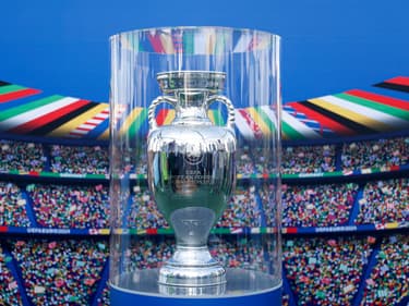 Le trophée de l'Euro 2024 (image d'illustration)