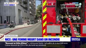 Nice: une femme de 70 ans est morte dans l'incendie de son appartement