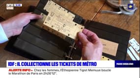 Île-de-France: rencontre avec un collectionneur de tickets de métro