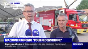 Incendies en Gironde: "La situation s'améliore" annonce le sous-préfet d'Arcachon 