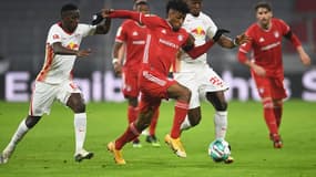 Coman lors de Bayern-Leipzig