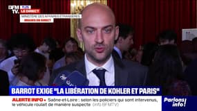 Otages français en Iran: Jean-Noël Barrot exige "la libération immédiate et inconditionnelle" de Cécile Kohler et Jacques Paris
