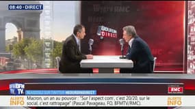 "On n’a pas appelé à manifester le 5, on appellera pas non plus à manifester le 26 mai !", affirme Pascal Pavageau