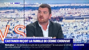 Castaner reçoit la famille de Cédric Chouviat - 14/01