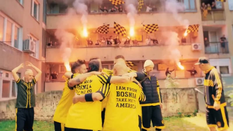 Coupe du monde 2026: "Emmenez-moi en Amérique", la chanson d'un fan bosnien qui enflamme les réseaux sociaux