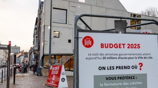 Une autre affiche disposée par la ville de Lille Une autre affiche disposée par la ville de Lille