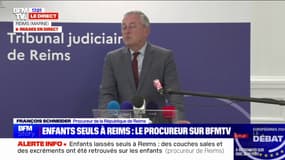Enfants seuls à Reims: "La mère de famille et son compagnon ont été placés en garde à vue", affirme le procureur de la République de Reims