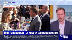 Droits de douane : la mise en garde de Macron - 11/04