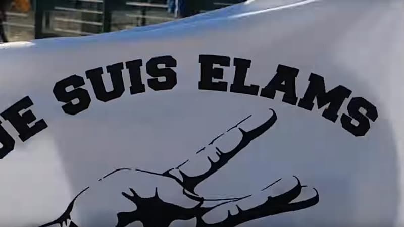 Une image extraite du clip du rappeur Elams, tourné dans une prison des Bouches-du-Rhône.