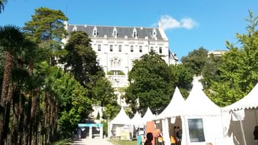 Le château de Valrose, siège de l'Université de Nice