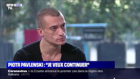 Piotr Pavlenski assure que Juan Branco a "pris ses distances" lorsqu'il lui a montré les vidéos