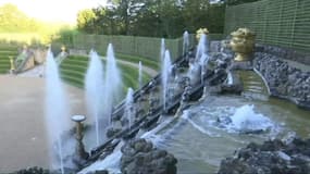 Découvrez la mise en eaux des fontaines de Versailles