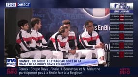 Tirage au sort de la finale de la Coupe Davis : Goffin-Pouille pour commencer