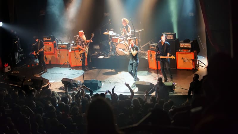 Le groupe Eagles of Death au Bataclan, avant l'attaque terroriste.
