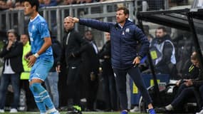 Sakai et Villas Boas en octobre 2019