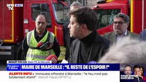Marseille: "Il nous aura fallu plus d'une heure et demie pour dégager les deux corps découverts", relate le commandant des marins-pompiers 