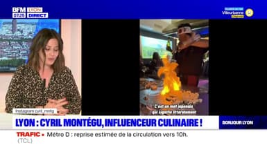 Lyon: Cyril Montégu, influenceur culinaire